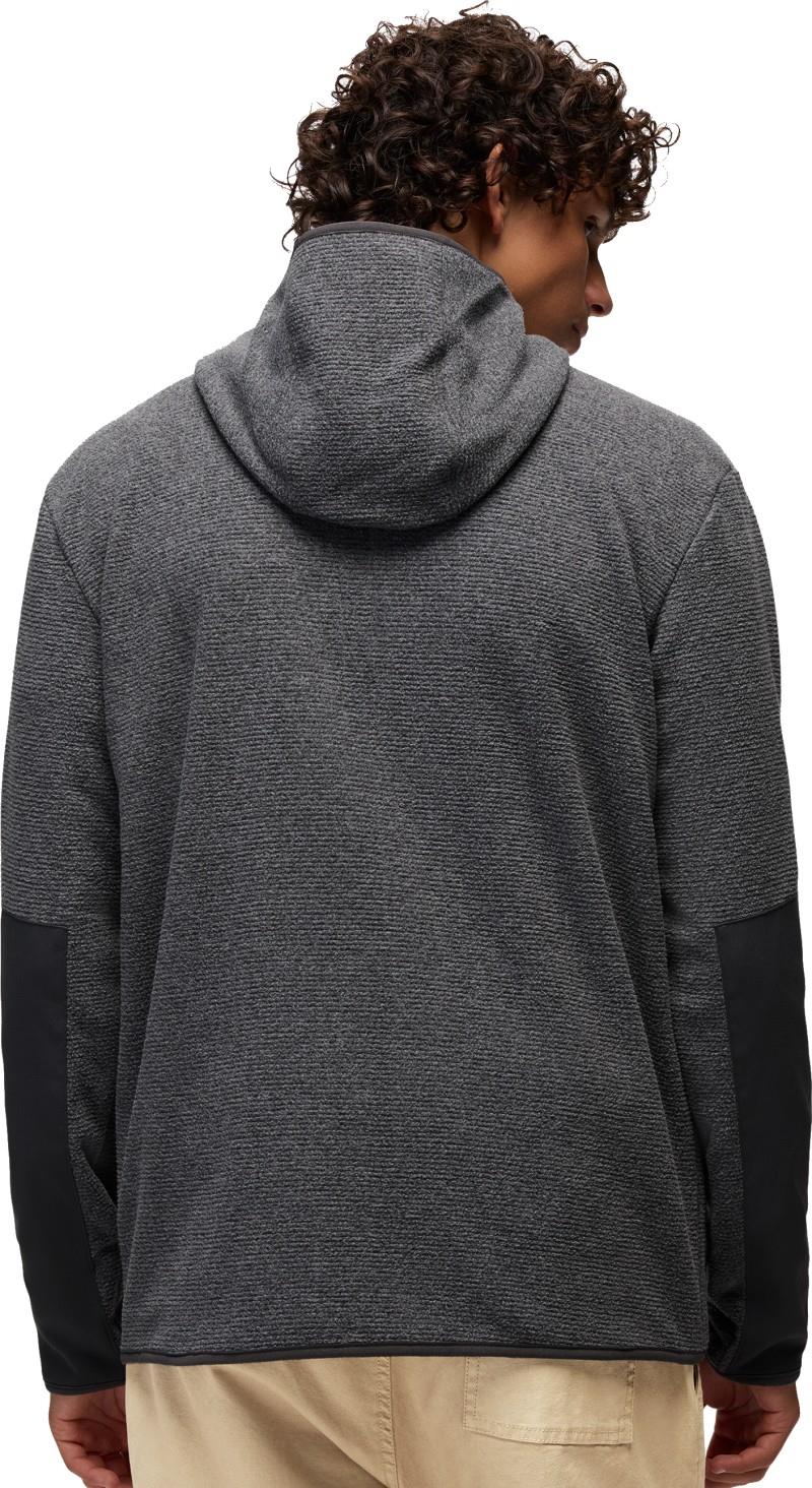 Stretch Zion Fleece Full Zip Hoodie - Mens - shadow heather 1
