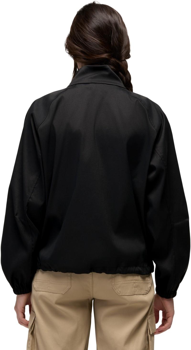 Stretch Zion Half Zip Popover - Womens - black 1