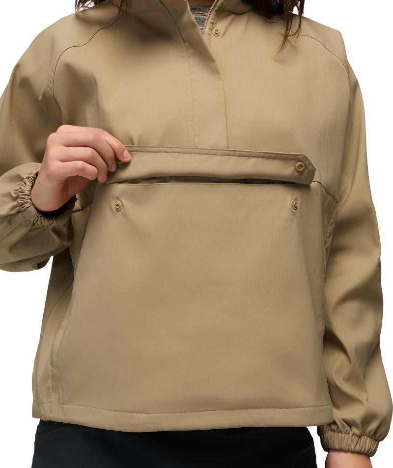 Stretch Zion Half Zip Popover - Womens - sandbar 1