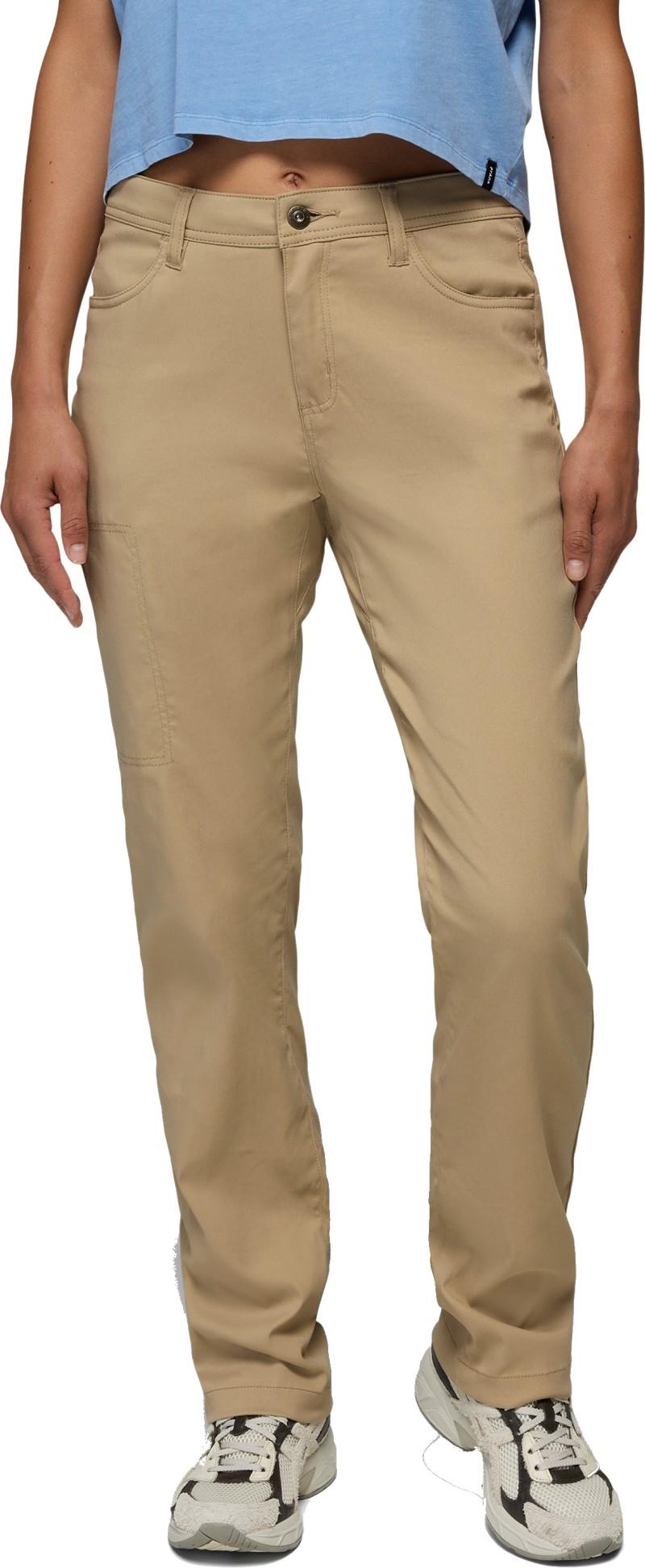 Stretch Zion Halle Mid Rise Pants, 30" Inseam - Womens - sandbar 1