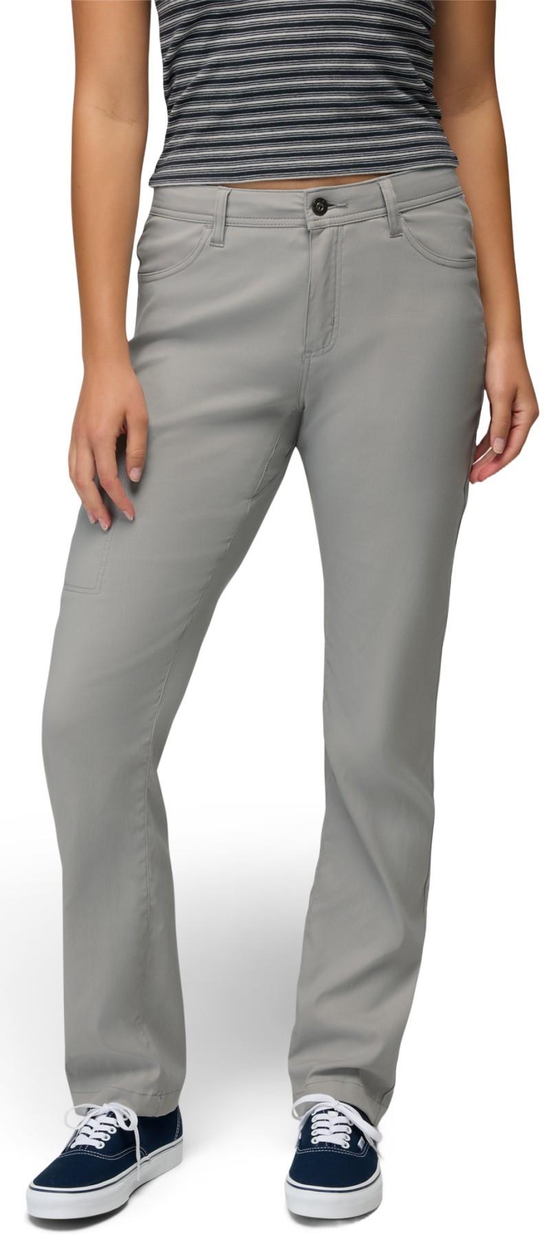 Stretch Zion Halle Mid Rise Pants, 34" Inseam - Womens - sterling 1