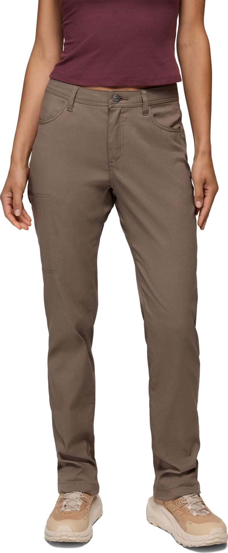 Stretch Zion Halle Pants, 30" Inseam - Womens - mud 1