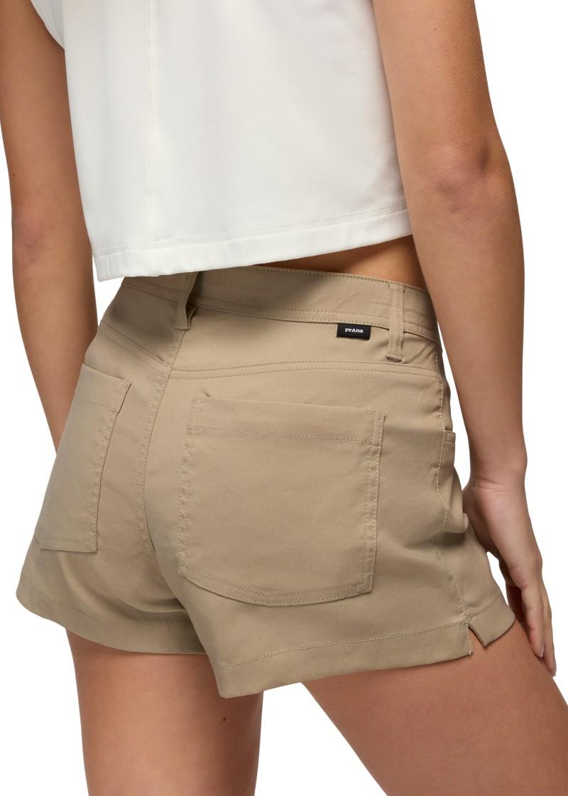 Stretch Zion Halle Shorts, 3" Inseam - Womens - sandbar 1