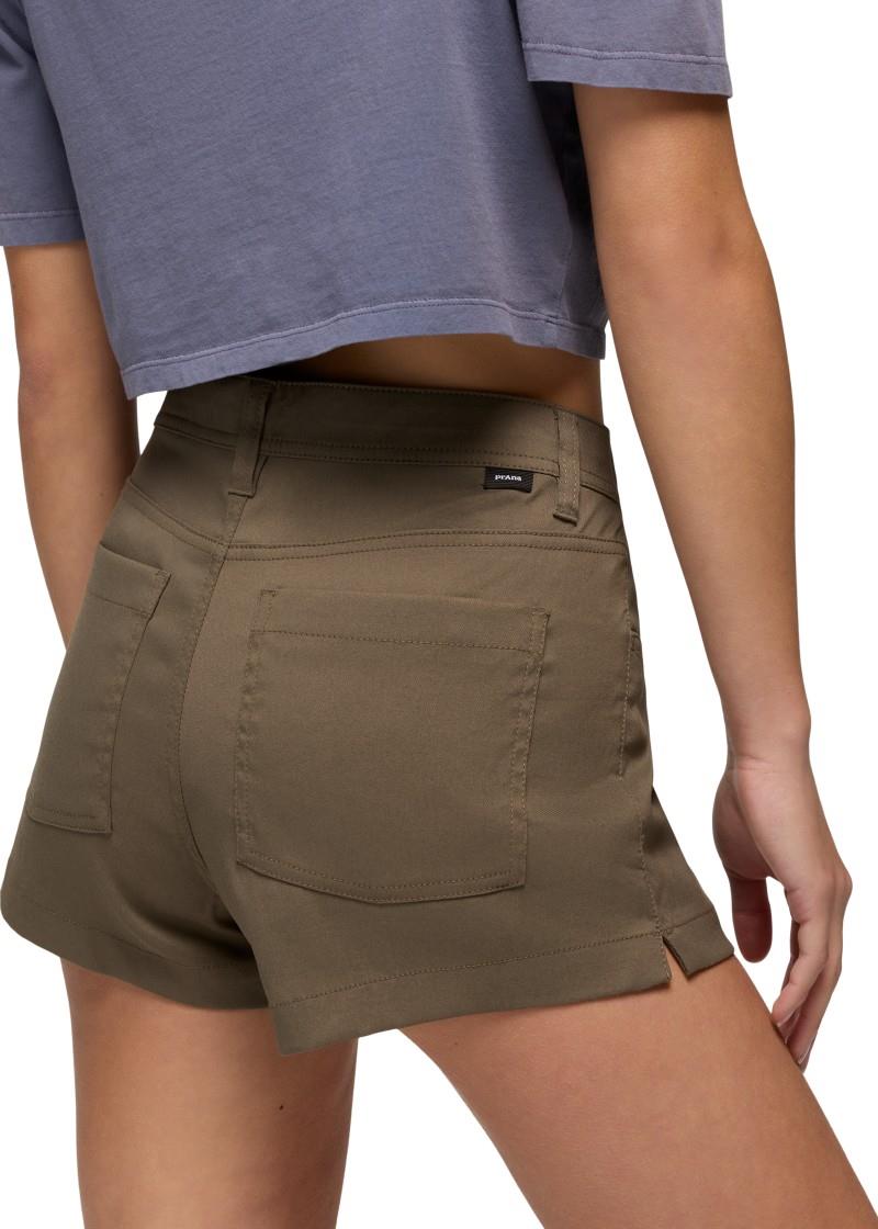 Stretch Zion Halle Shorts, 5" Inseam - Womens - mud 1