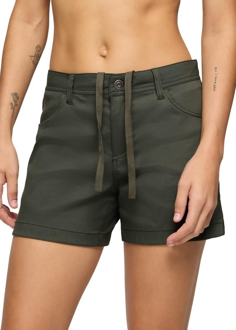 Stretch Zion Halle Shorts, 5" Inseam - Womens - spruce 1