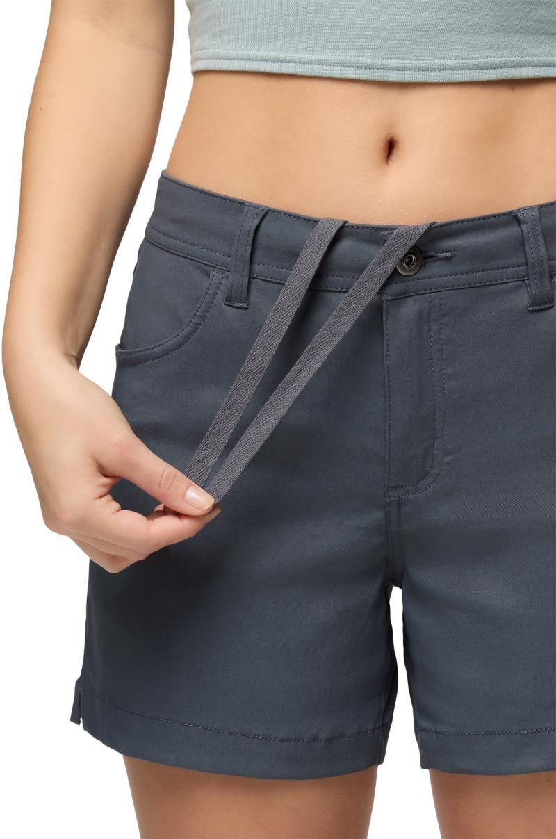 Stretch Zion Halle Shorts, 5" Inseam - Womens - thundercloud 1