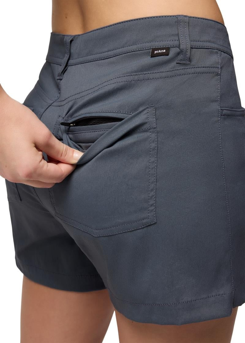 Stretch Zion Halle Shorts, 5" Inseam - Womens - thundercloud 1