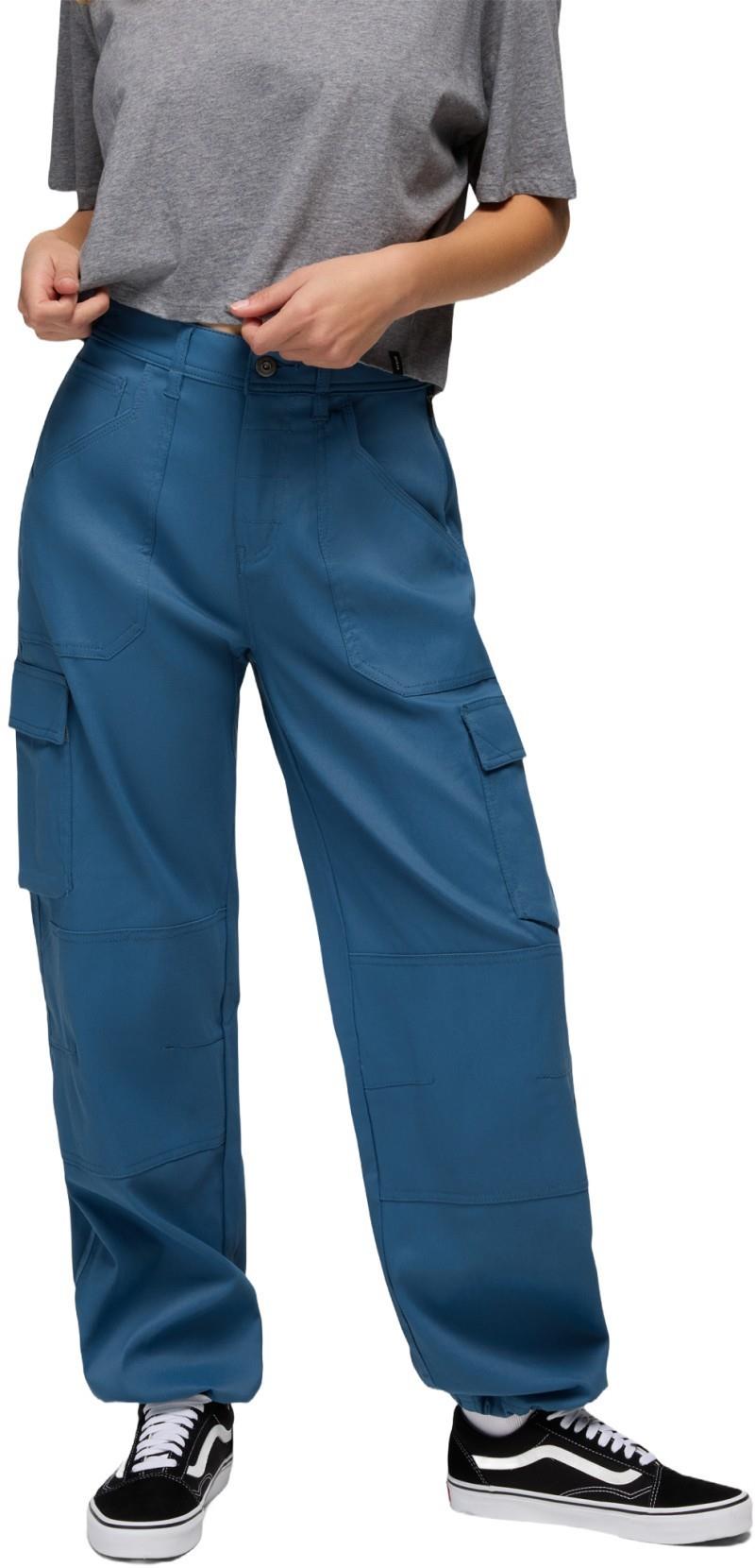 Stretch Zion High Rise Cargo Pants, 29" Inseam - Womens - bluff blue 1