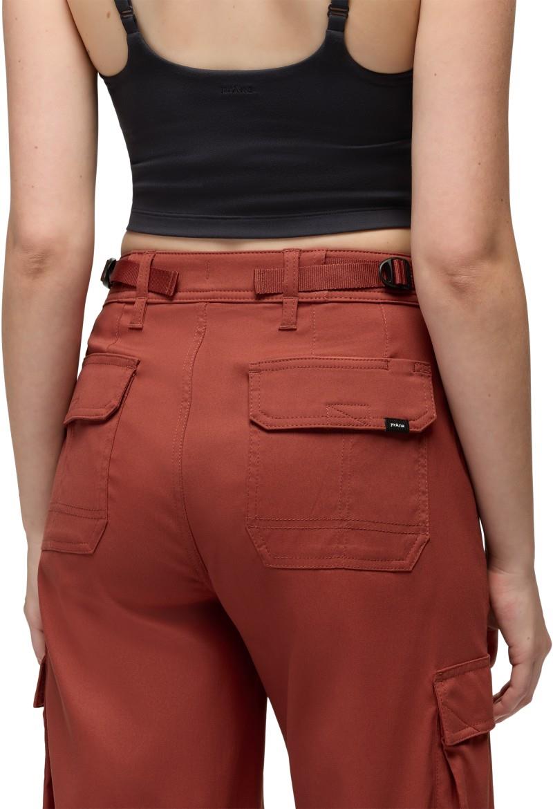 Stretch Zion High Rise Cargo Pants, 29" Inseam - Womens - red ochre 1