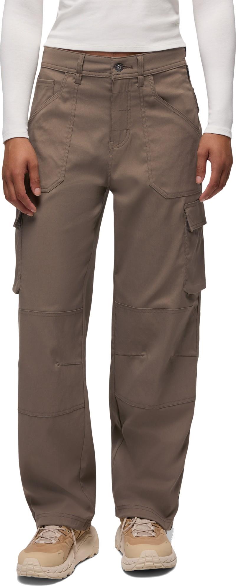 Stretch Zion High Rise Cargo Pants, 31" Inseam - Womens - mud 1