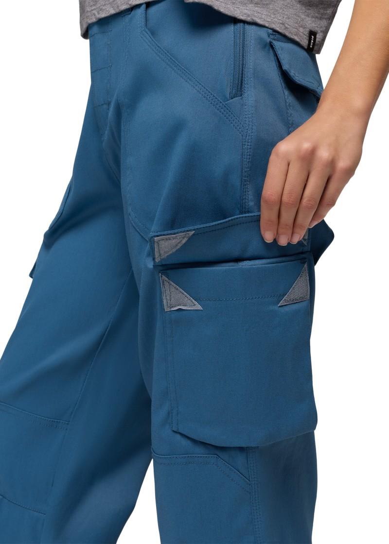 Stretch Zion High Rise Cargo Pants, 33" Inseam - Womens - bluff blue 1