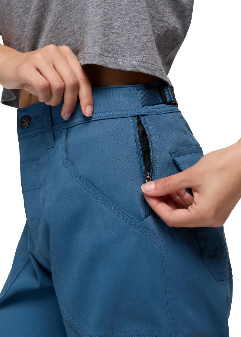 Stretch Zion High Rise Cargo Pants, 33" Inseam - Womens - bluff blue 1