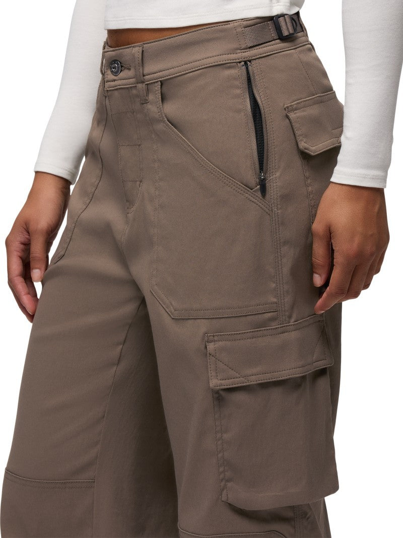 Stretch Zion High Rise Cargo Pants, 33" Inseam - Womens - mud 1