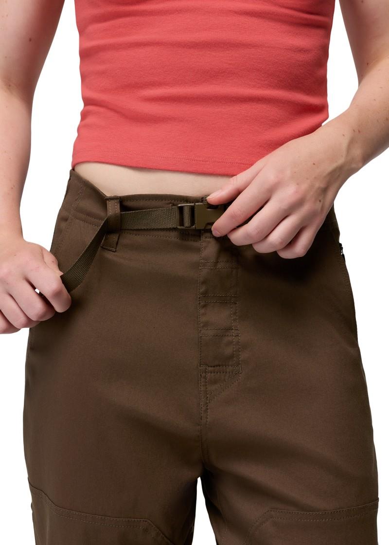 Stretch Zion High Rise Cinch Pants, Reg - Womens - dark roast 1