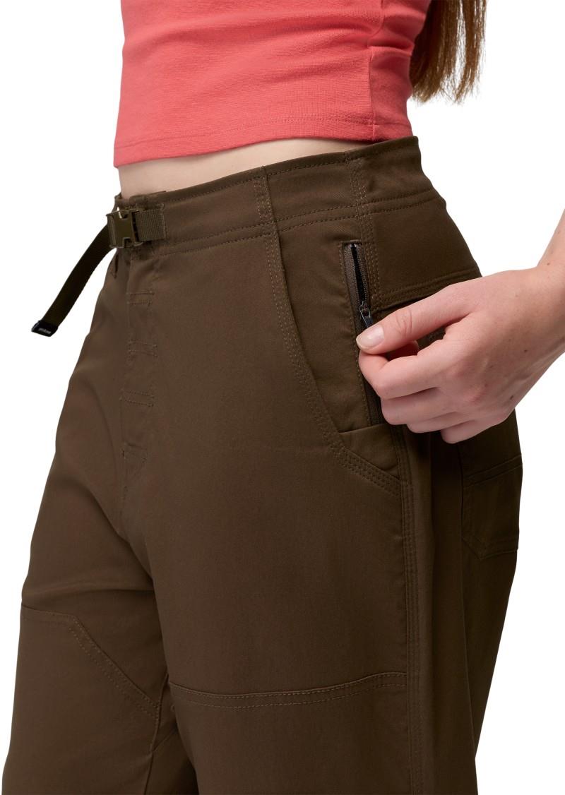 Stretch Zion High Rise Cinch Pants, Reg - Womens - dark roast 1