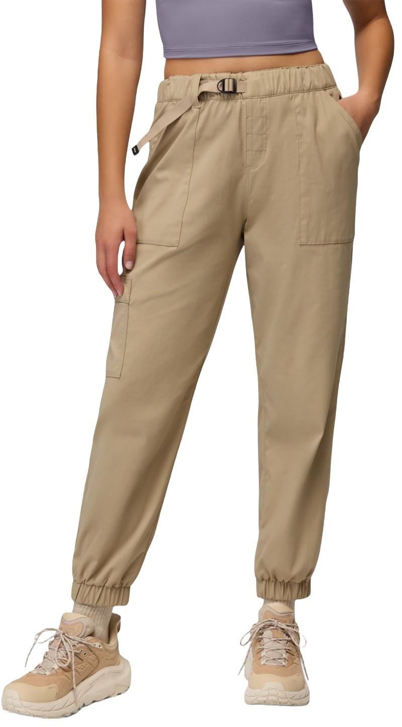 Stretch Zion High Rise Joggers - Womens - sandbar 1