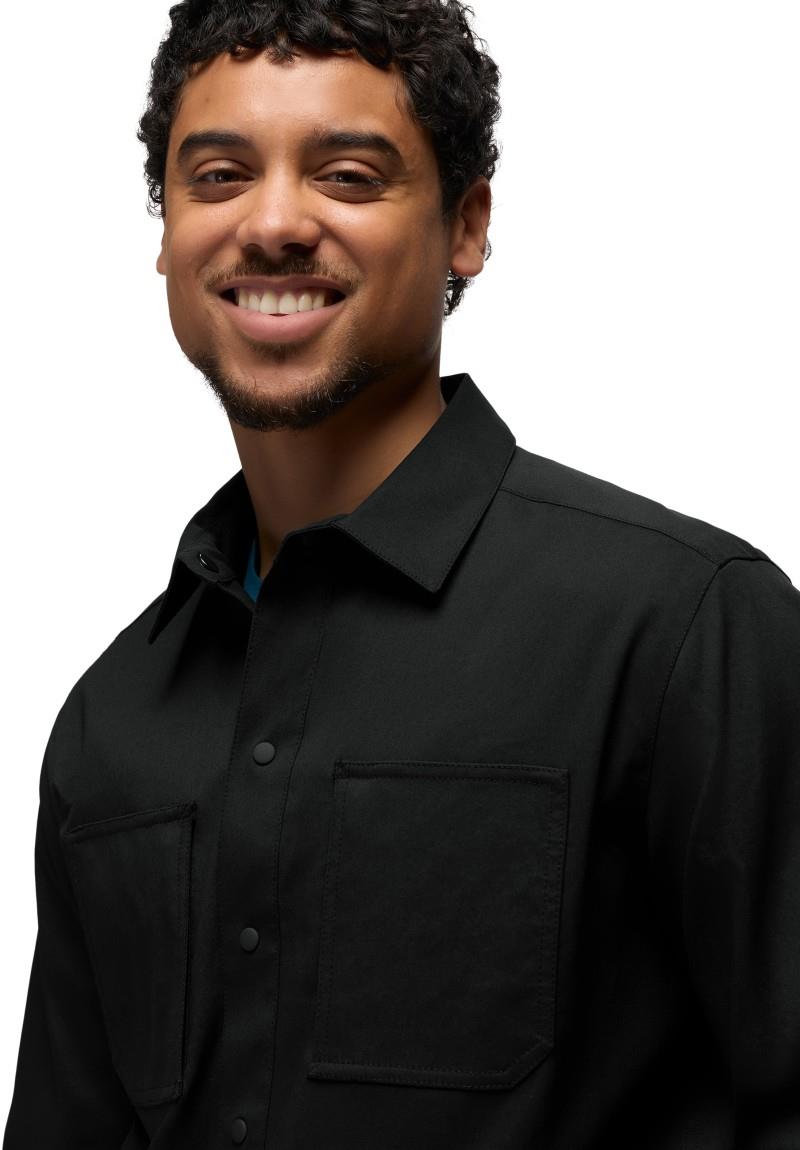 Stretch Zion LS Shirt - Mens - black 1