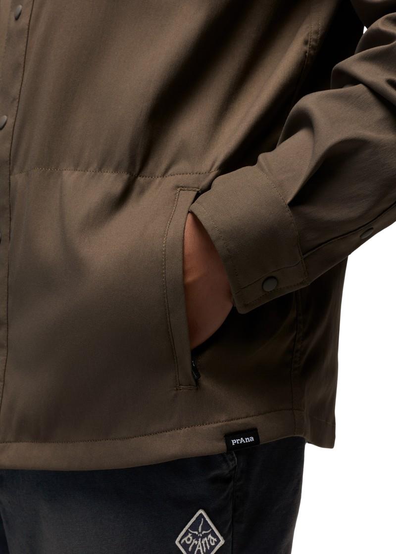 Stretch Zion LS Shirt - Mens - mud 1