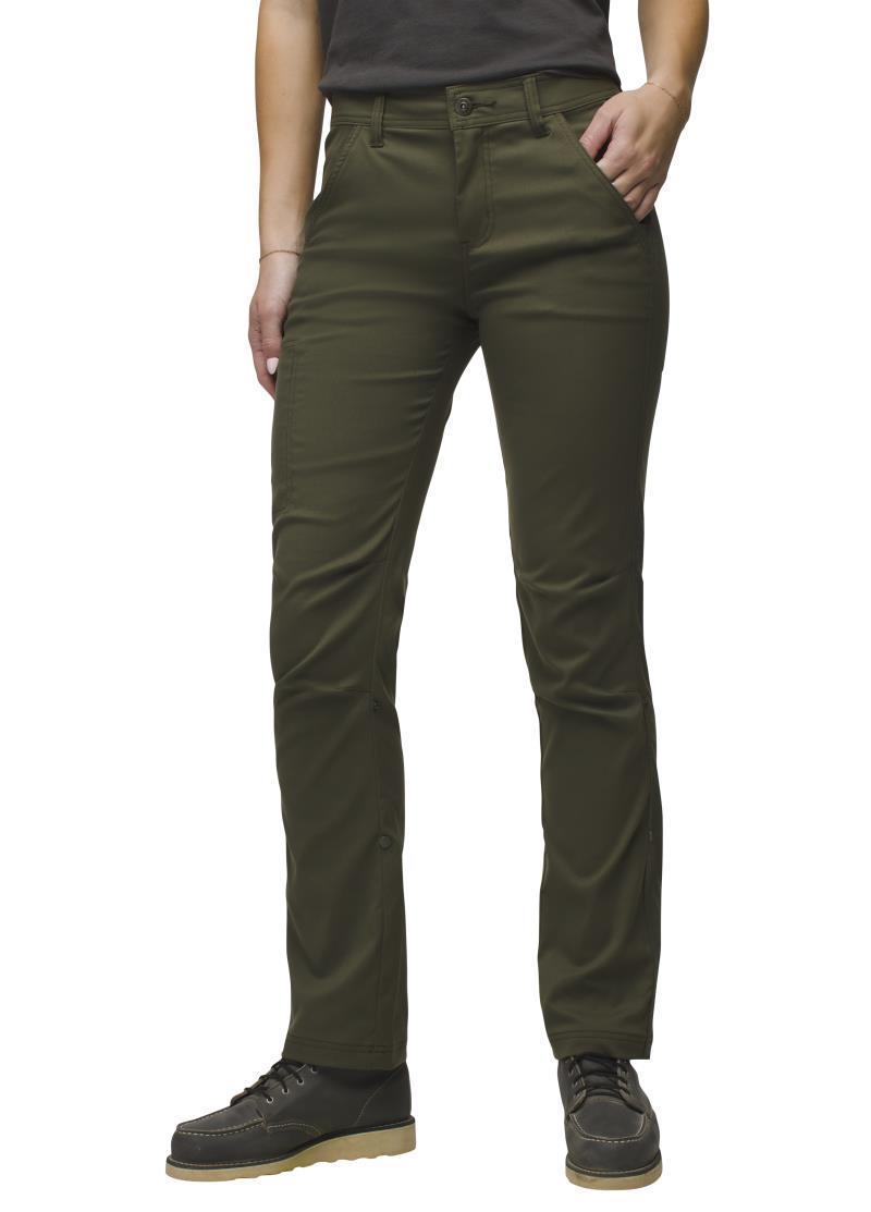 Stretch Zion Mid Rise Pants, Reg - Womens - spruce 1