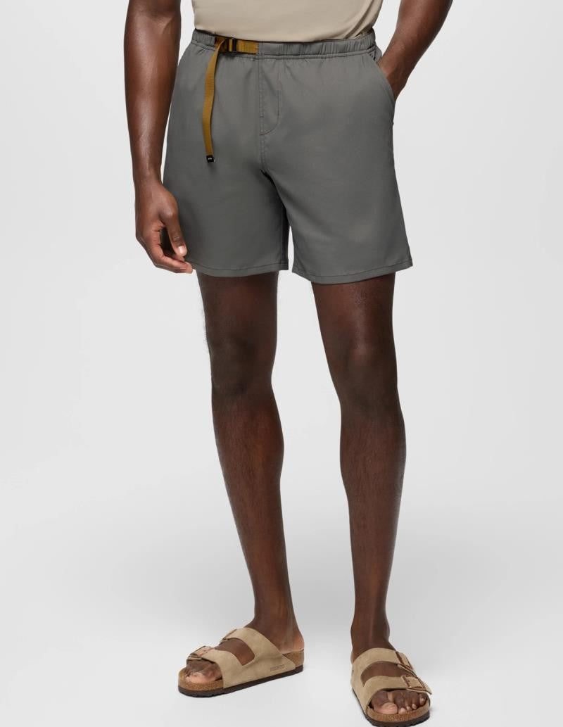 Stretch Zion Pull On Shorts, 5" Inseam - Mens - thyme 1