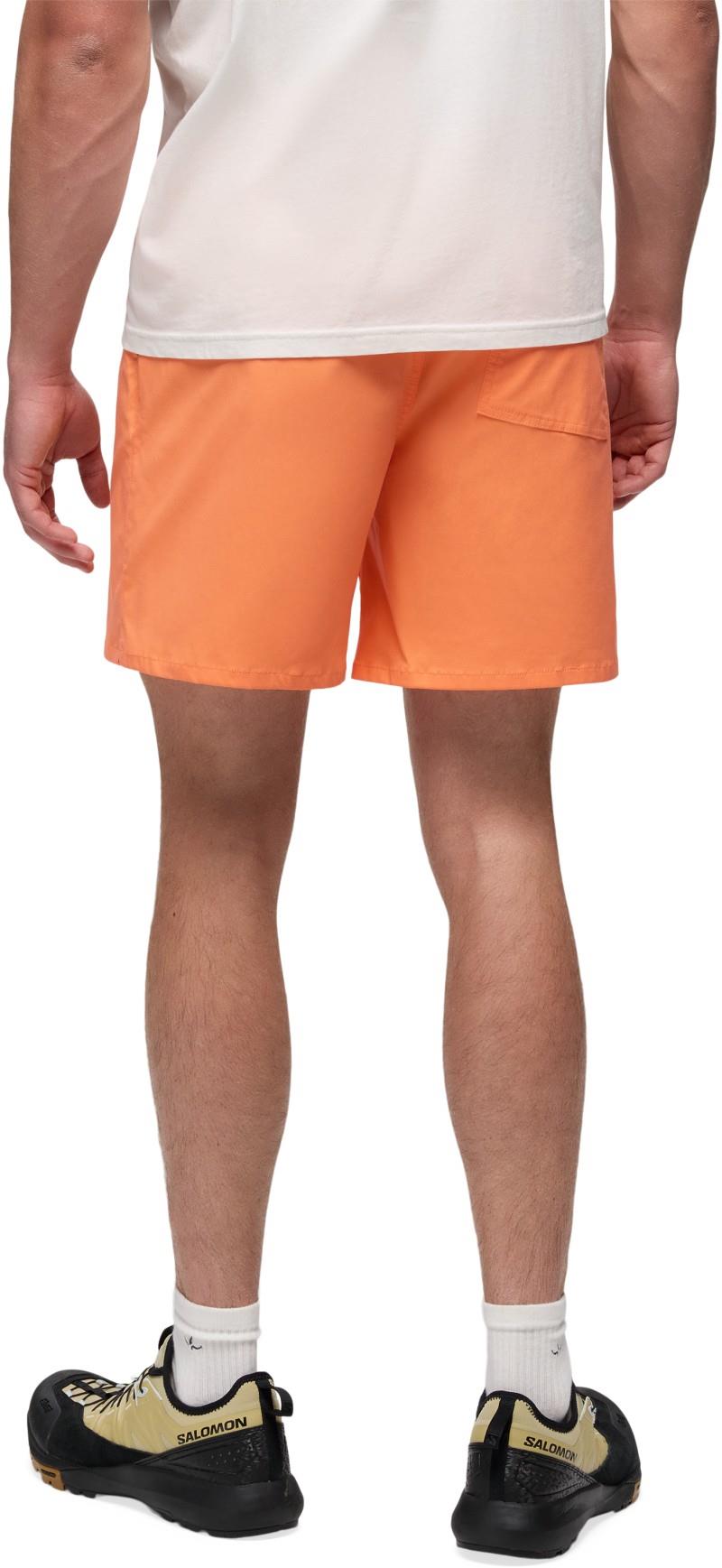 Stretch Zion Pull On Shorts, 7" Inseam - Mens - papaya 1