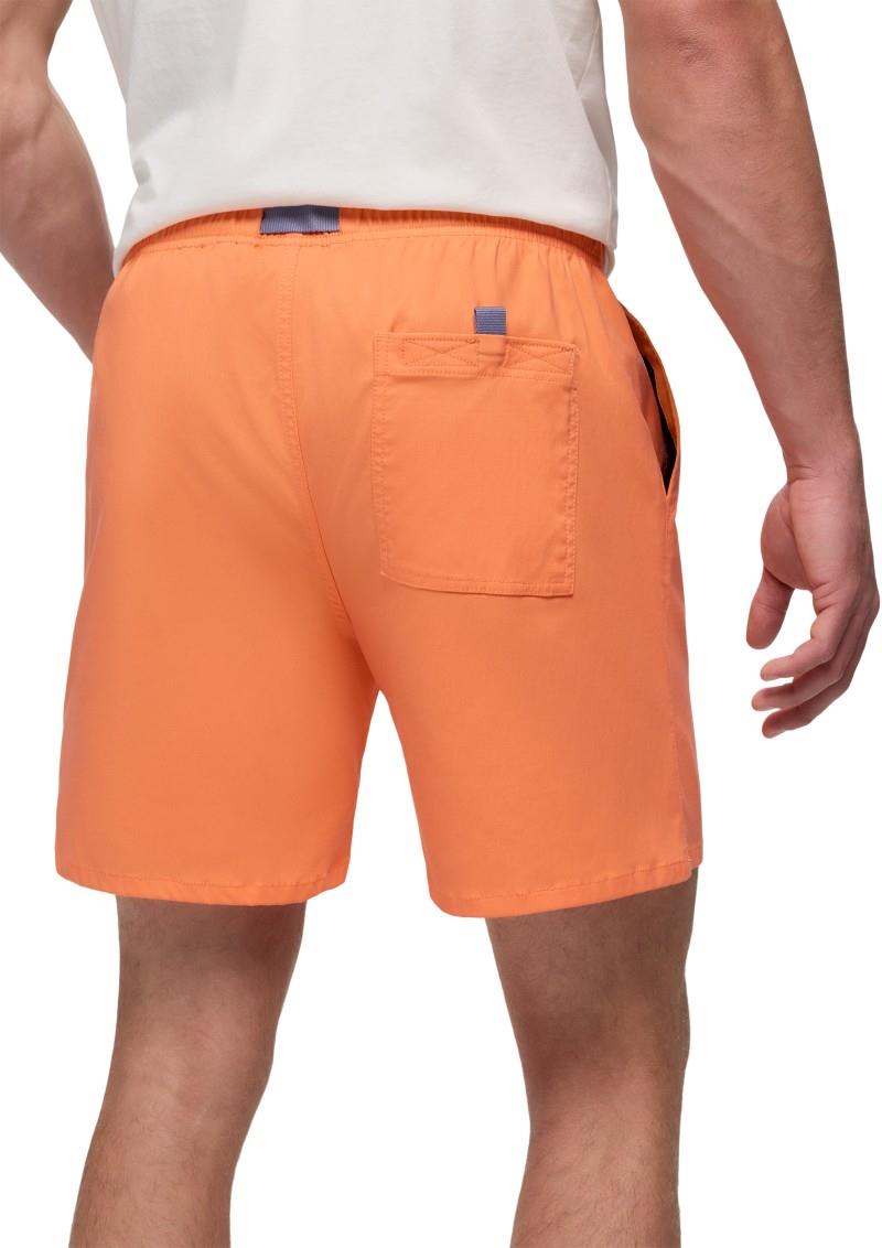 Stretch Zion Pull On Shorts, 7" Inseam - Mens - papaya 1
