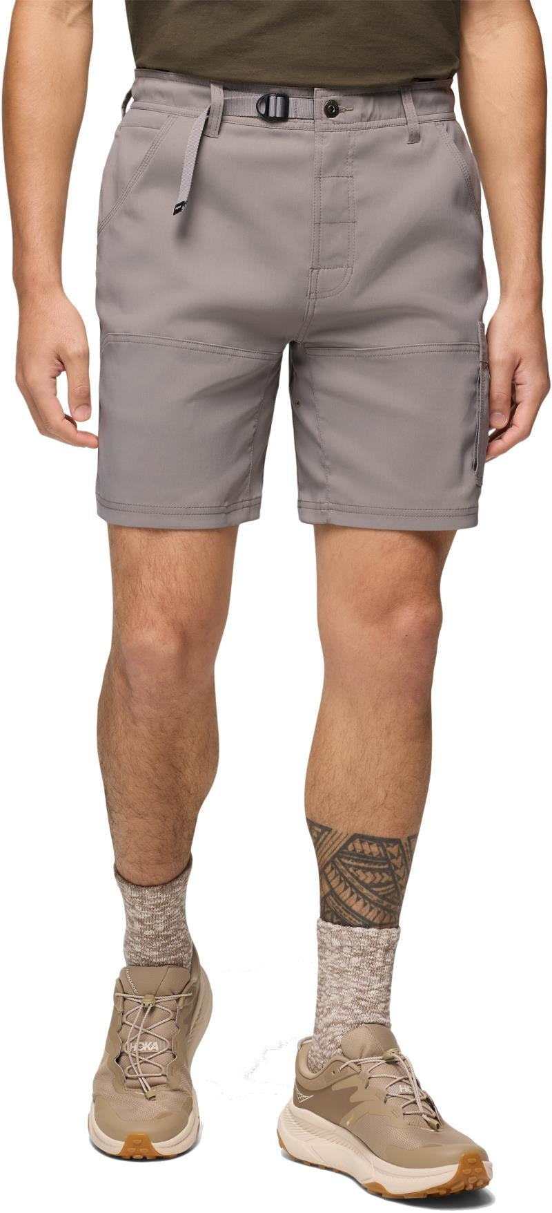 Stretch Zion Shorts, 10" Inseam - Mens - limestone 1