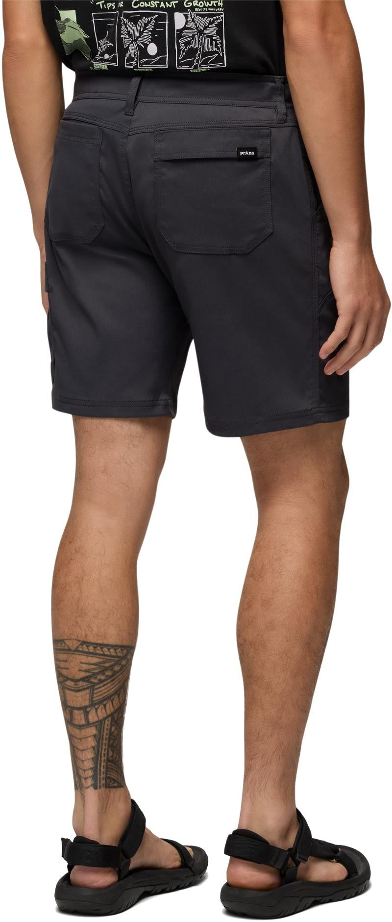 Stretch Zion Shorts, 8" Inseam - Mens - shadow 1