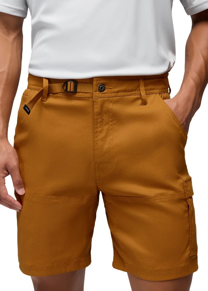 Stretch Zion Shorts, 8" Inseam - Mens - tumeric 1
