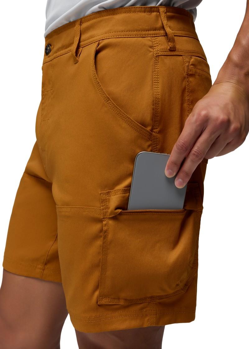 Stretch Zion Shorts, 8" Inseam - Mens - tumeric 1