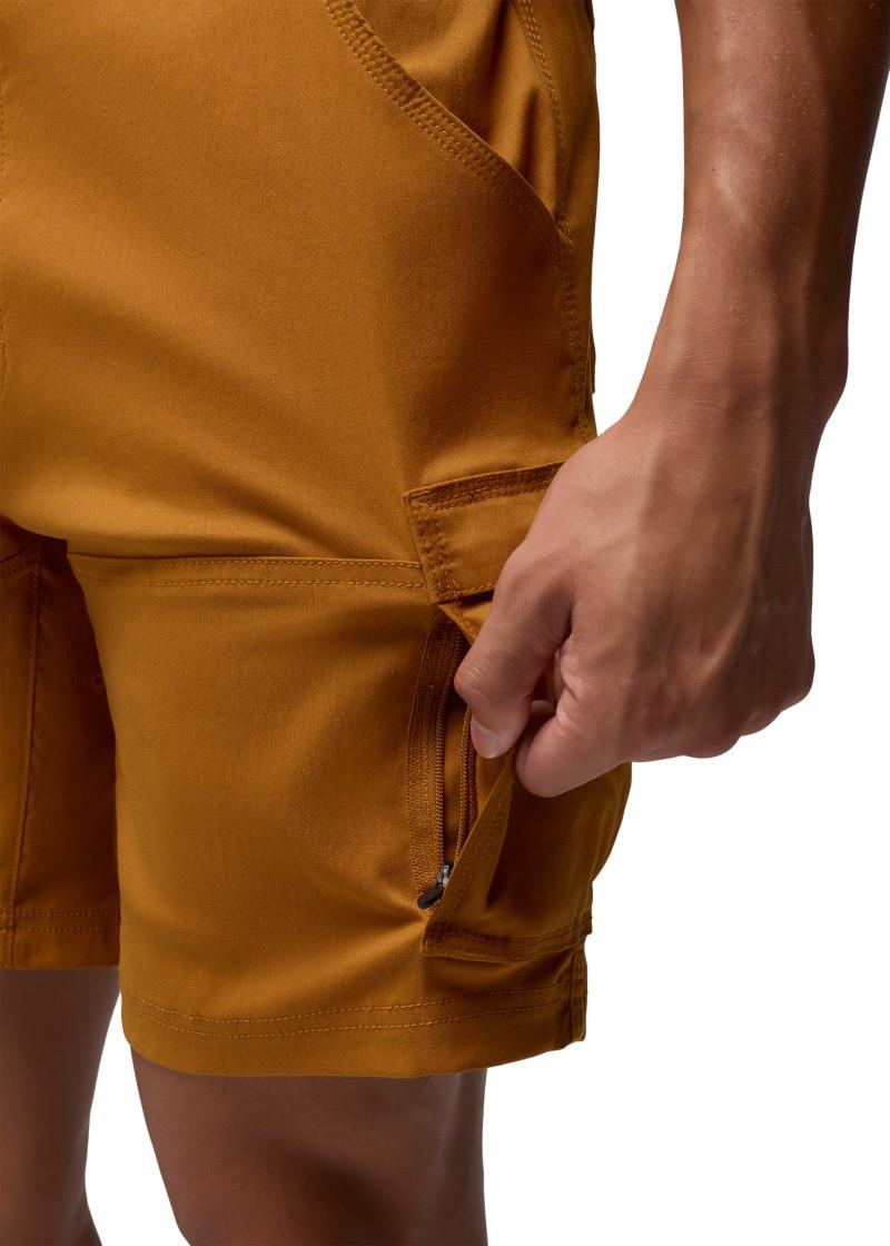 Stretch Zion Shorts, 8" Inseam - Mens - tumeric 1