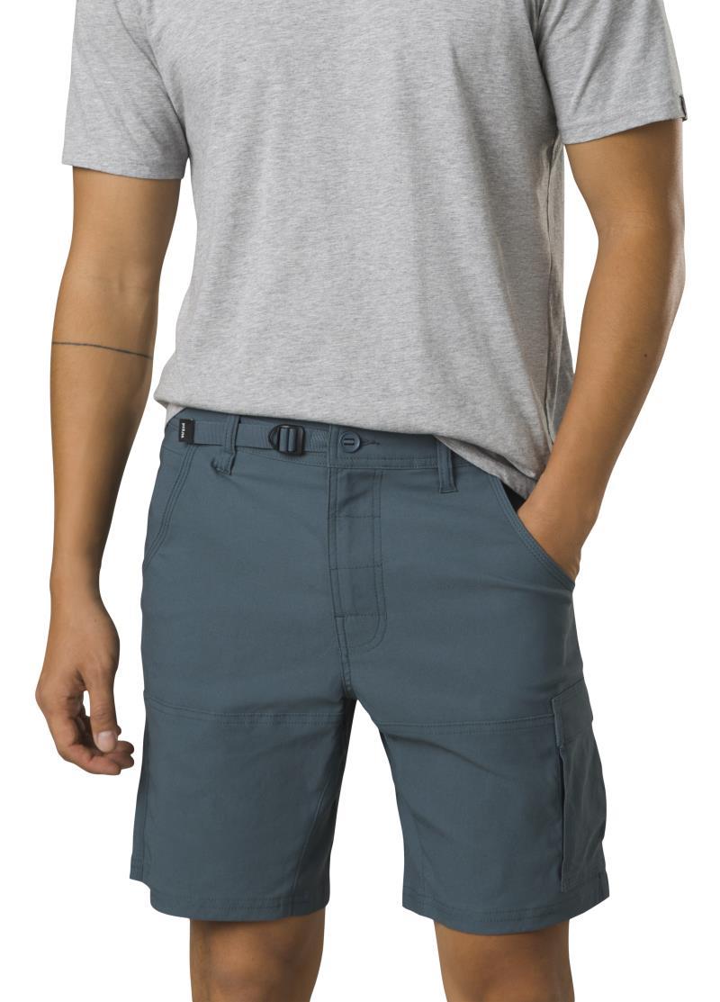 Stretch Zion Shorts II, 8" Inseam - Mens - Grey Blue 2