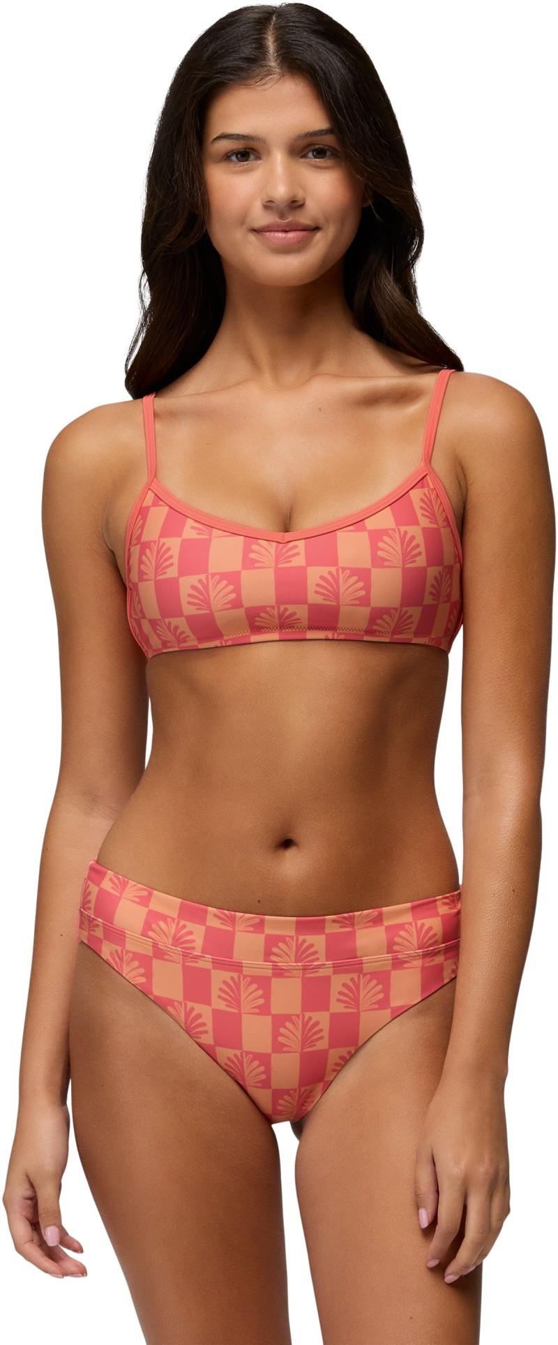 Summer Wave Bottoms - Womens - guava pop checker 1