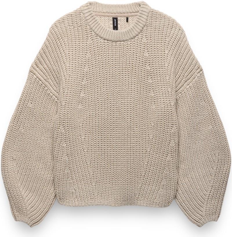Sunday River Crewneck Sweater - Womens - beach pebble 1
