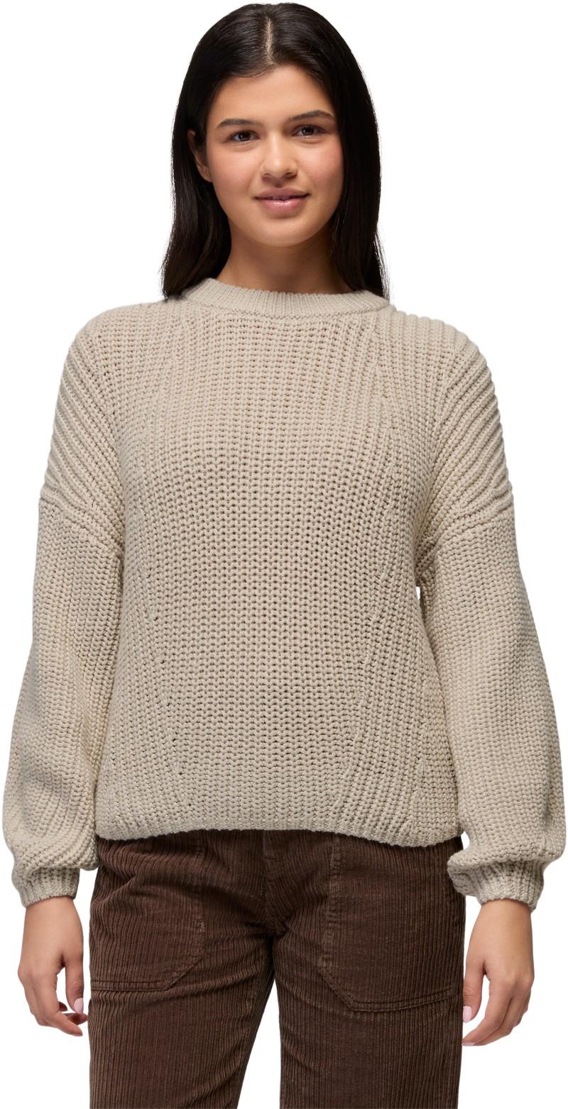 Sunday River Crewneck Sweater - Womens - beach pebble 1