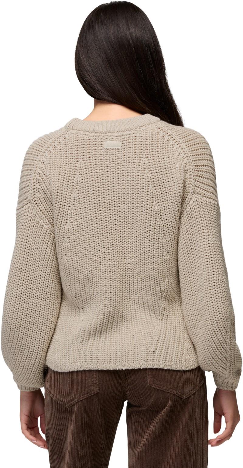 Sunday River Crewneck Sweater - Womens - beach pebble 1