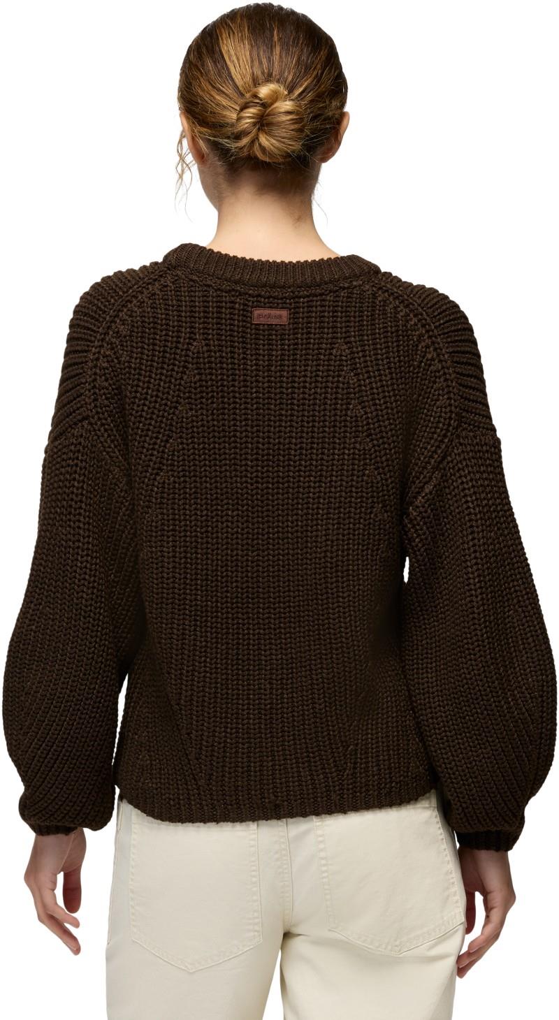 Sunday River Crewneck Sweater - Womens - dark roast 1