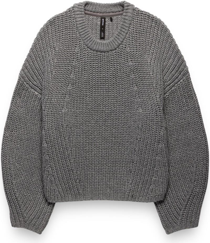 Sunday River Crewneck Sweater - Womens - heather grey 1