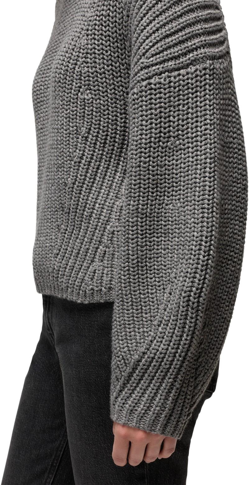 Sunday River Crewneck Sweater - Womens - heather grey 1