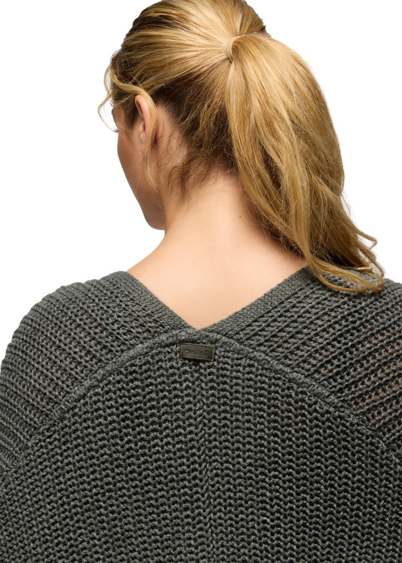 Sunday River Long Cardigan - Womens - thyme 1