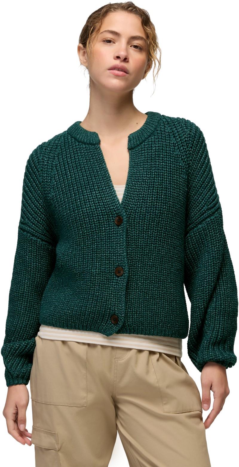 Sunday River Short Cardigan - Womens - coast 1