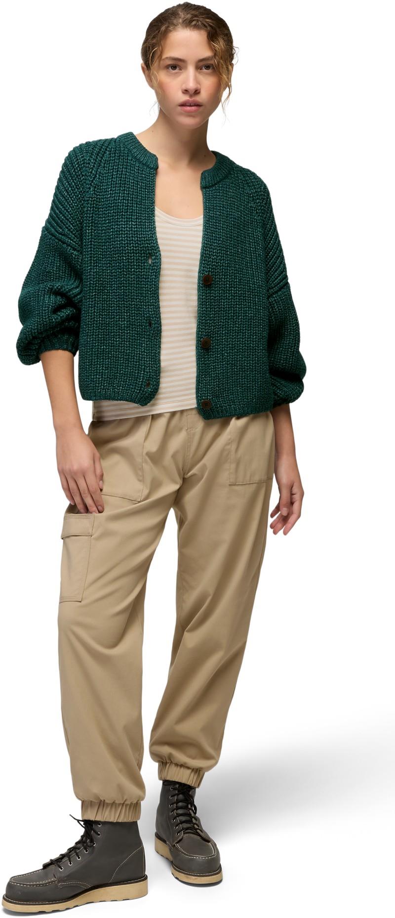 Sunday River Short Cardigan - Womens - coast 1