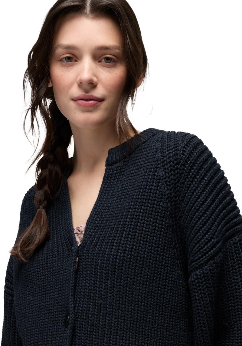 Sunday River Short Cardigan - Womens - nautical 1
