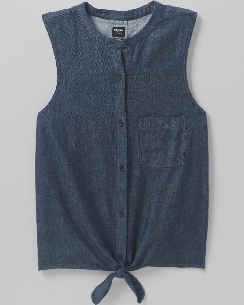 Sunrise Peak Top - Womens - Deep Denim 1