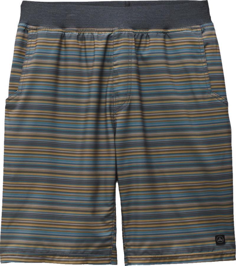 Super Mojo Shorts II, 10" Inseam - Mens - Flint Clean Stripe 1