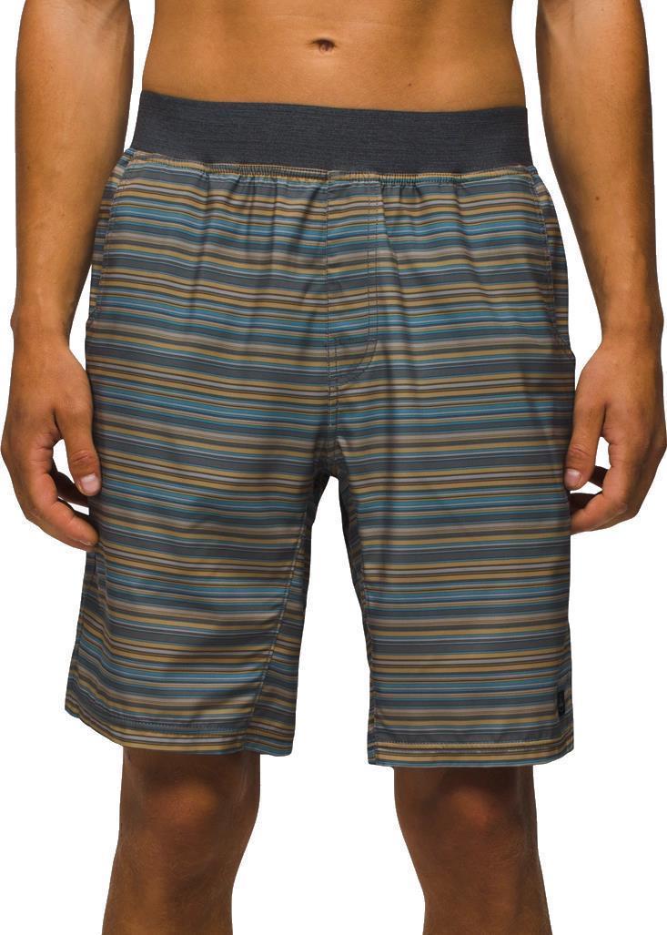 Super Mojo Shorts II, 10" Inseam - Mens - Flint Clean Stripe 2