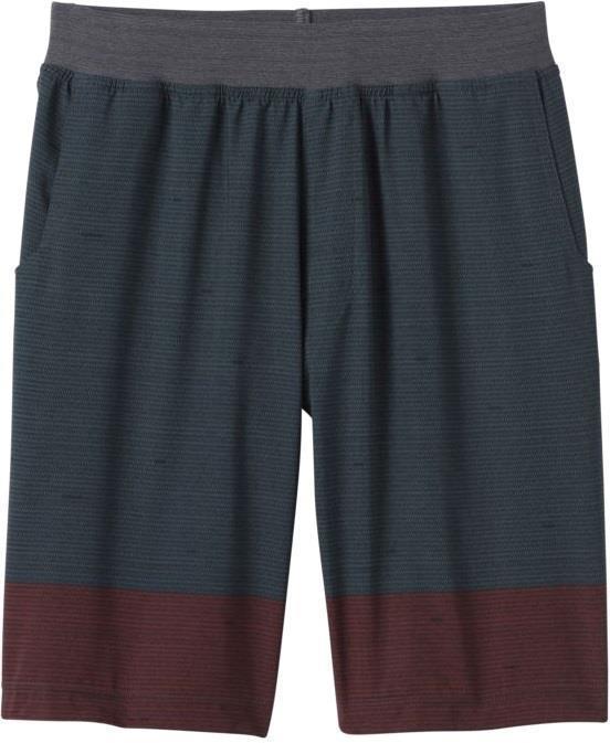 Super Mojo Shorts II, 10" Inseam - Mens - Grey Blue Weave Stripe 1