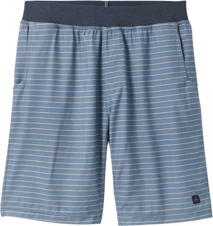 Super Mojo Shorts II, 10" Inseam - Mens - Grey Micro Stripe 1