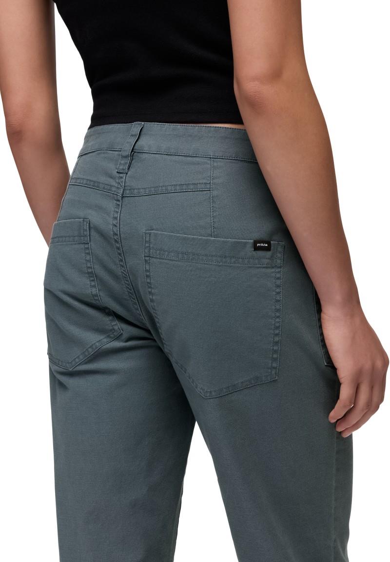 Suton Mid Rise Pants, Reg - Womens - grey blue 1