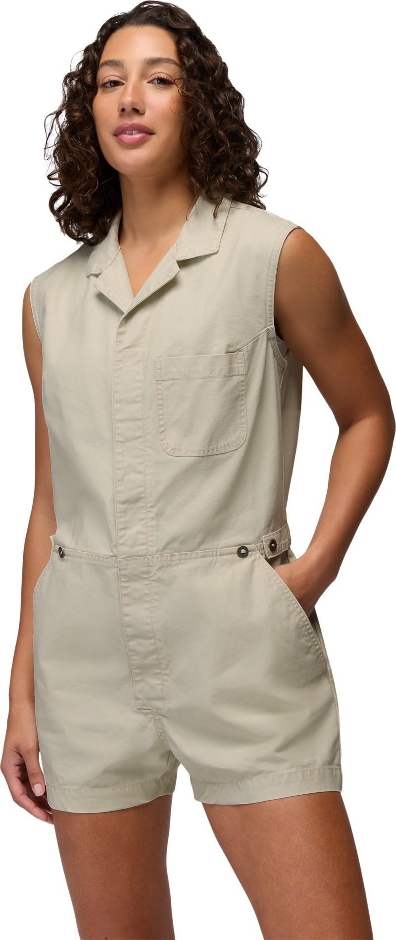 Suton Romper - Womens - beach pebble 1